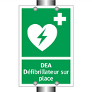 DEA Défibrillateur sur place