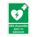 DEA disponible dans ce bâtiment
