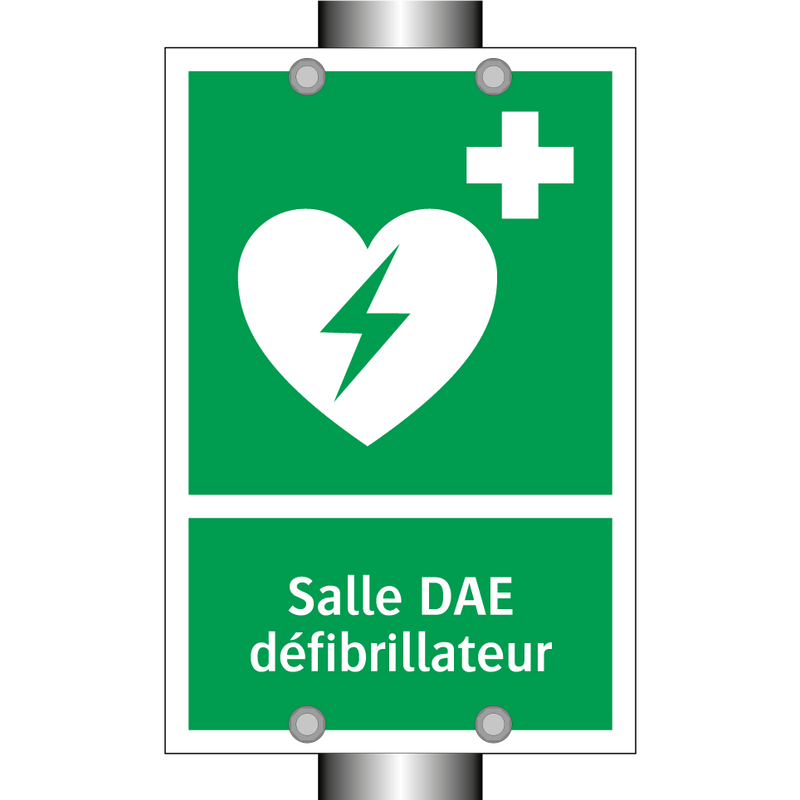 Salle DAE défibrillateur