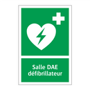 Salle DAE défibrillateur