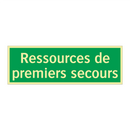 Ressources de premiers secours