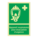 Appareil respiratoire pour évacuation d'urgence