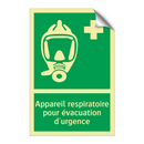 Appareil respiratoire pour évacuation d'urgence