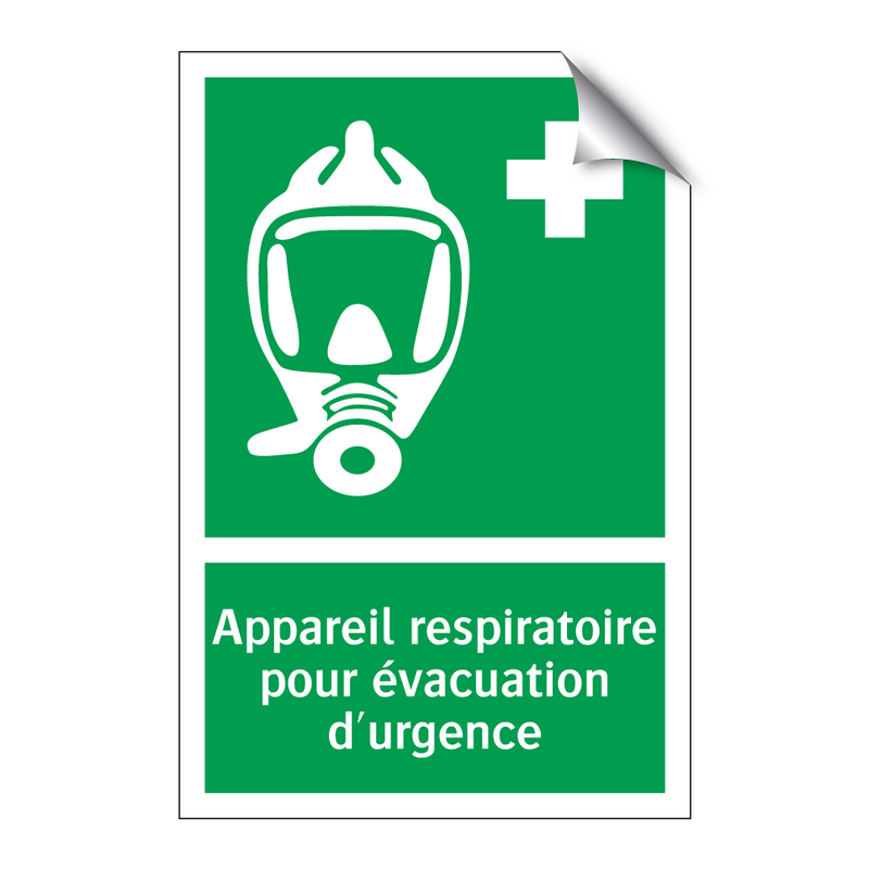 Appareil respiratoire pour évacuation d'urgence