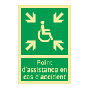 Point d'assistance en cas d'accident