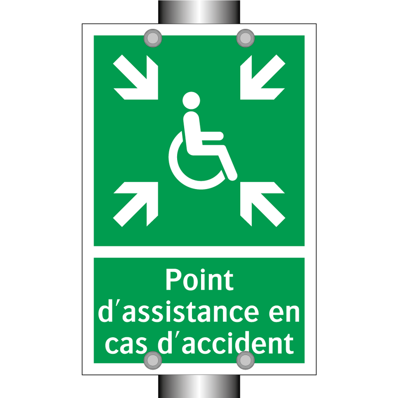 Point d'assistance en cas d'accident