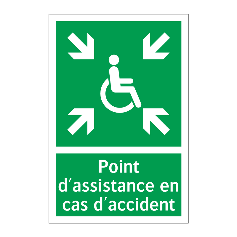 Point d'assistance en cas d'accident