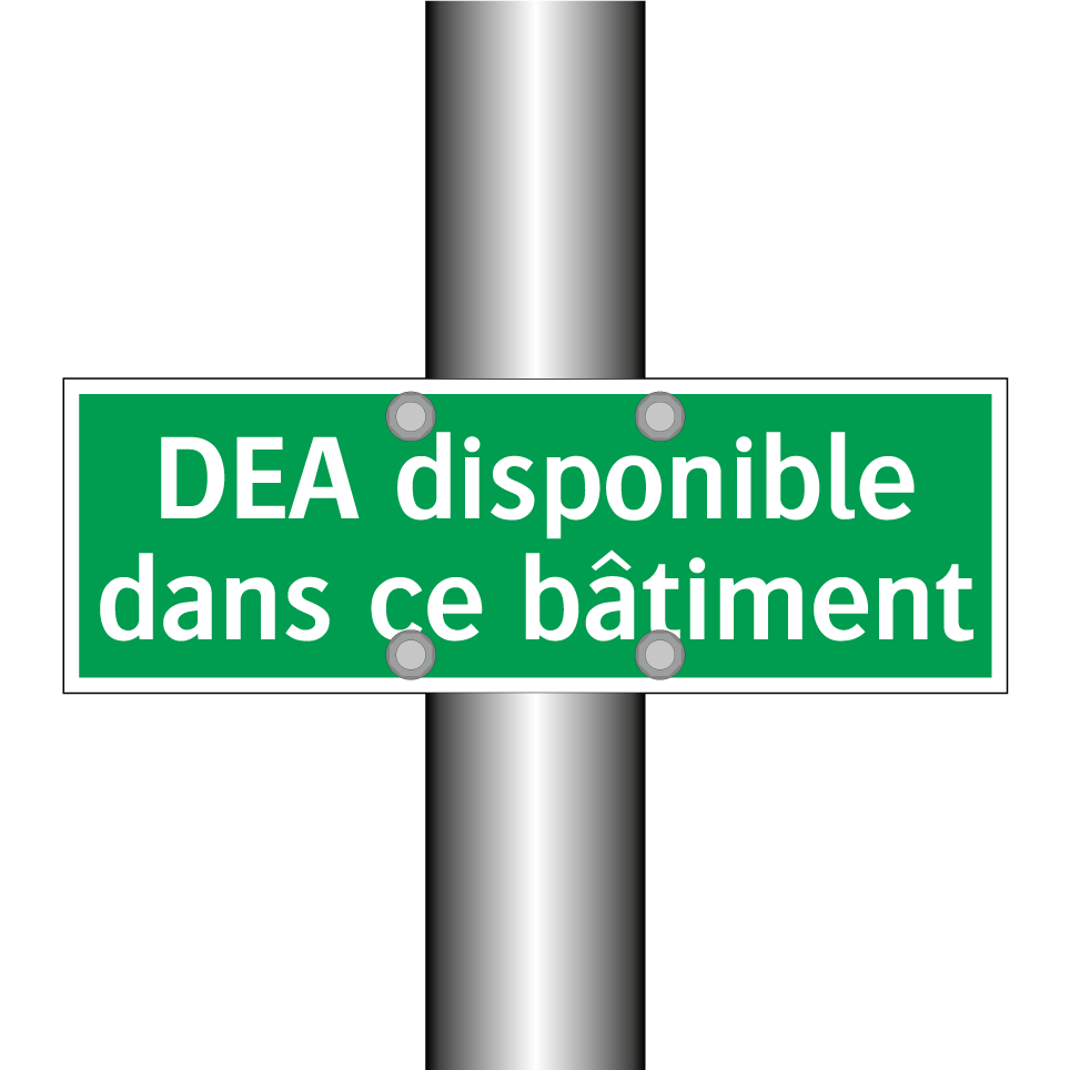 DEA disponible dans ce bâtiment