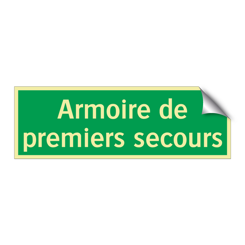 Armoire de premiers secours