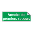 Armoire de premiers secours