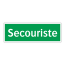 Secouriste