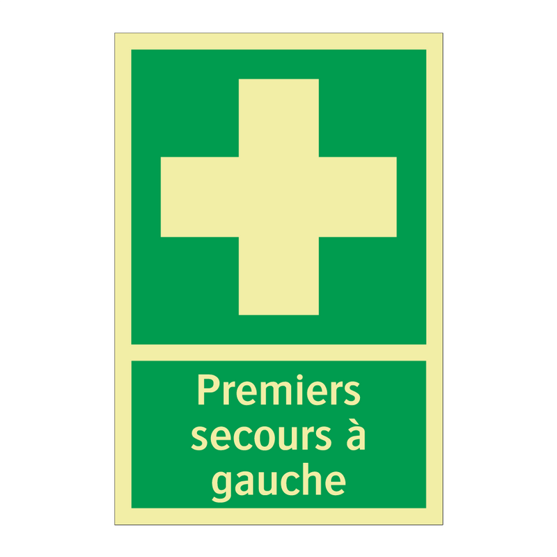 Premiers secours à gauche