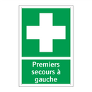 Premiers secours à gauche