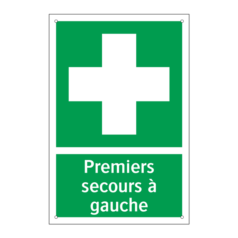Premiers secours à gauche
