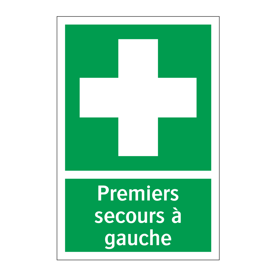Premiers secours à gauche