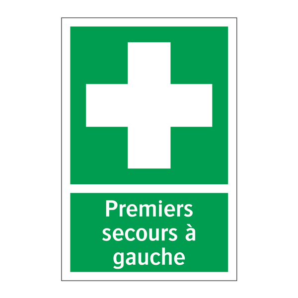 Premiers secours à gauche