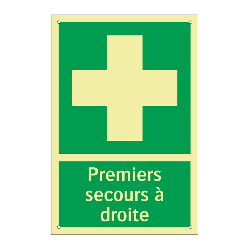 Premiers secours à droite