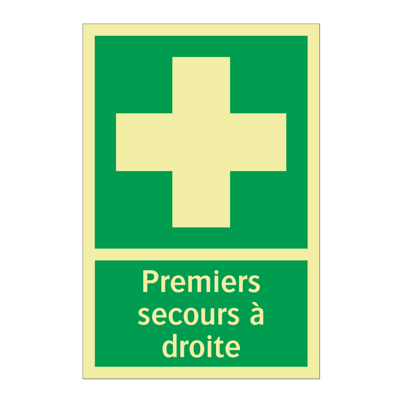 Premiers secours à droite