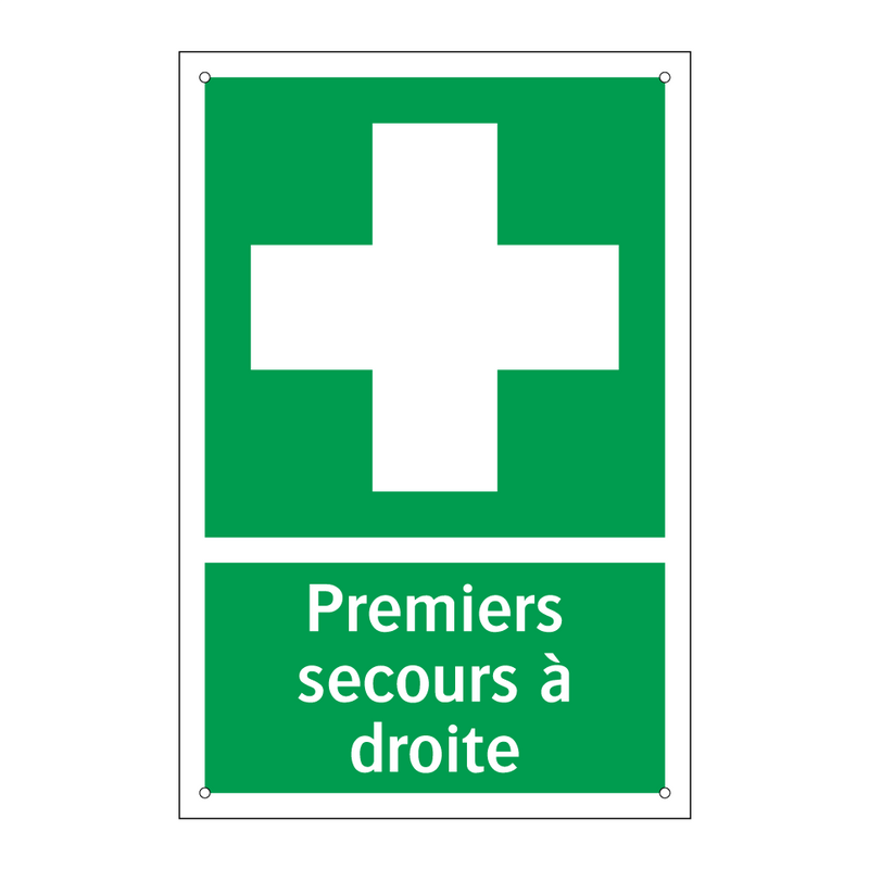 Premiers secours à droite