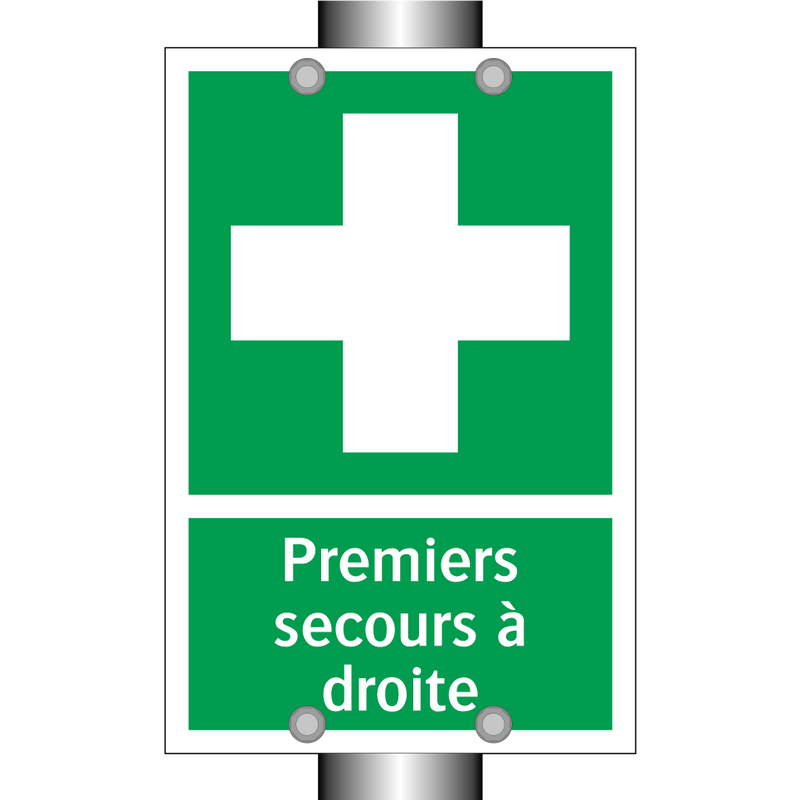Premiers secours à droite