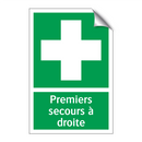 Premiers secours à droite