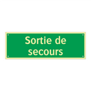 Sortie de secours