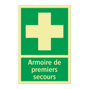 Armoire de premiers secours