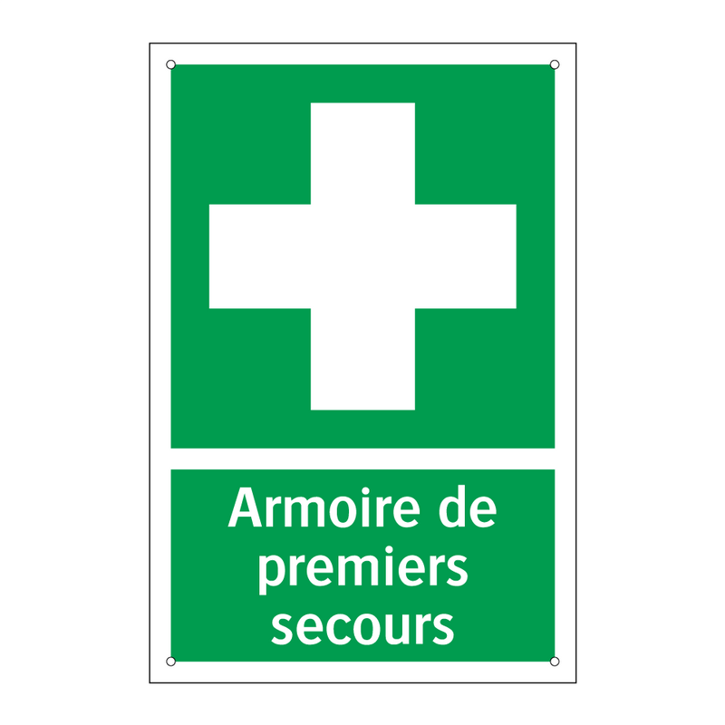 Armoire de premiers secours