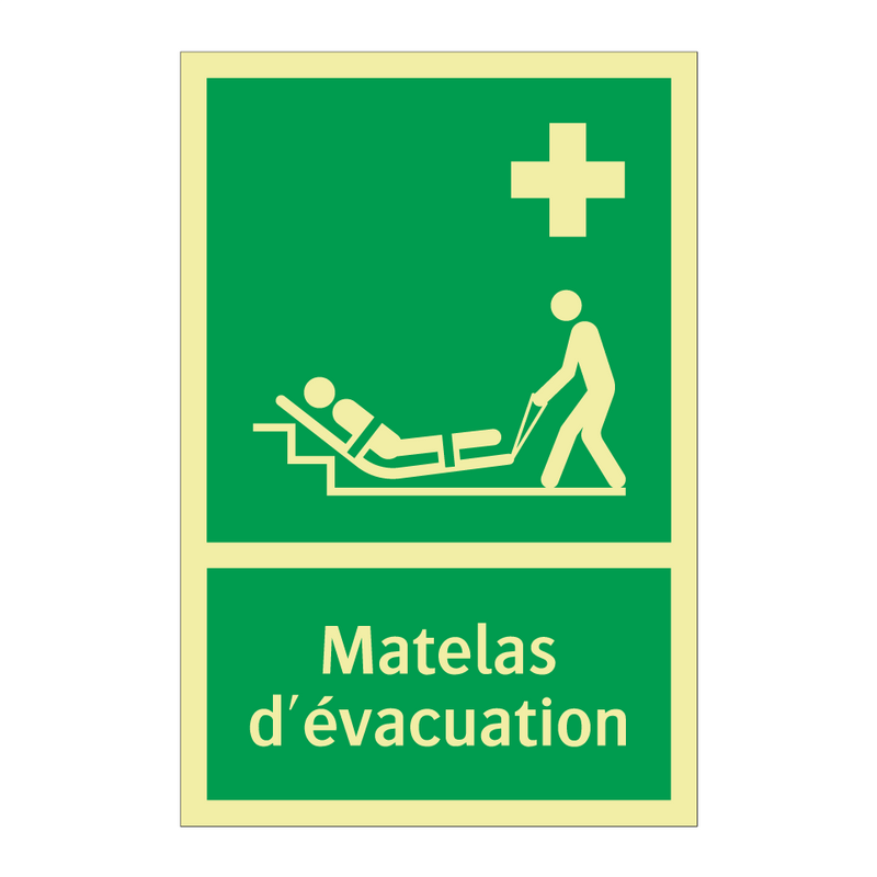 Matelas d'évacuation