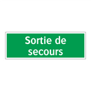 Sortie de secours