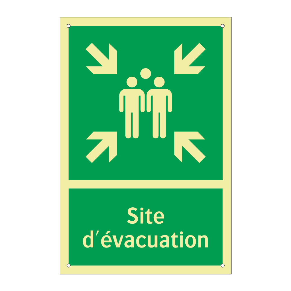 Site d'évacuation