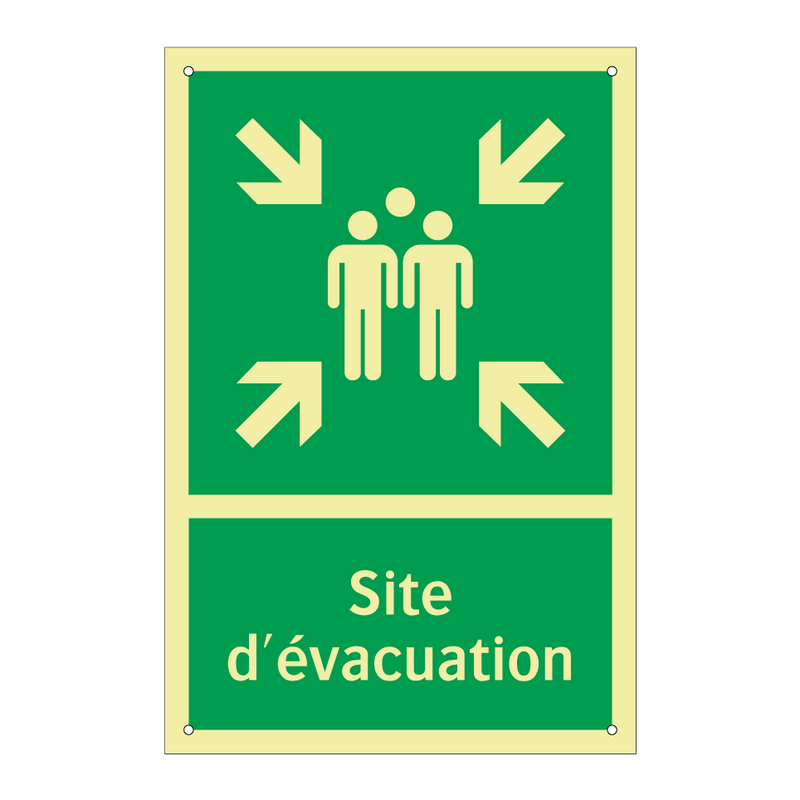 Site d'évacuation