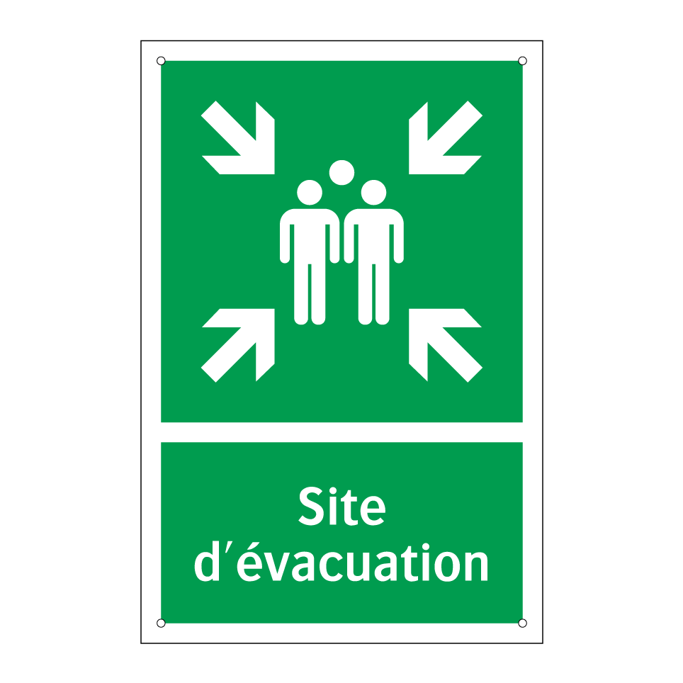 Site d'évacuation
