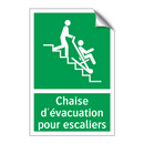 Chaise d'évacuation pour escaliers