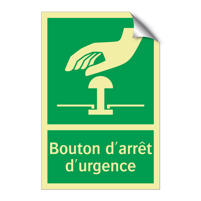 Bouton d'arrêt d'urgence