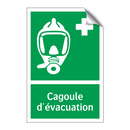 Cagoule d'évacuation