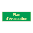 Plan d'évacuation
