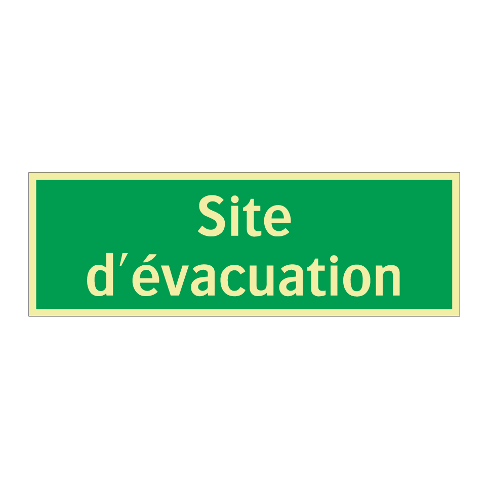Site d'évacuation