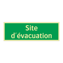Site d'évacuation
