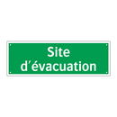 Site d'évacuation
