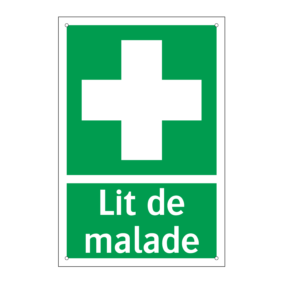Lit de malade