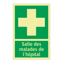 Salle des malades de l'hôpital