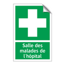 Salle des malades de l'hôpital