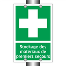 Stockage des matériaux de premiers secours