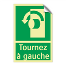 Tournez à gauche