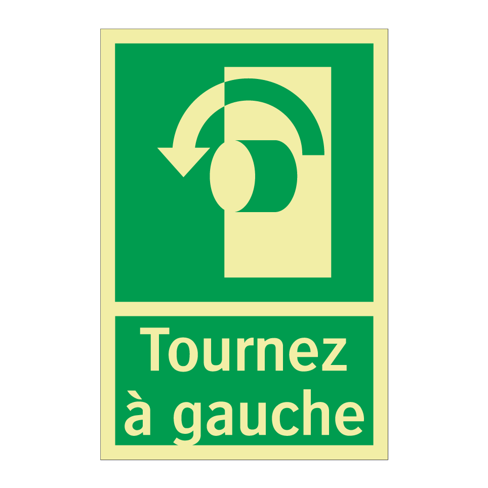 Tournez à gauche