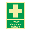 Trousse d'urgence médicale