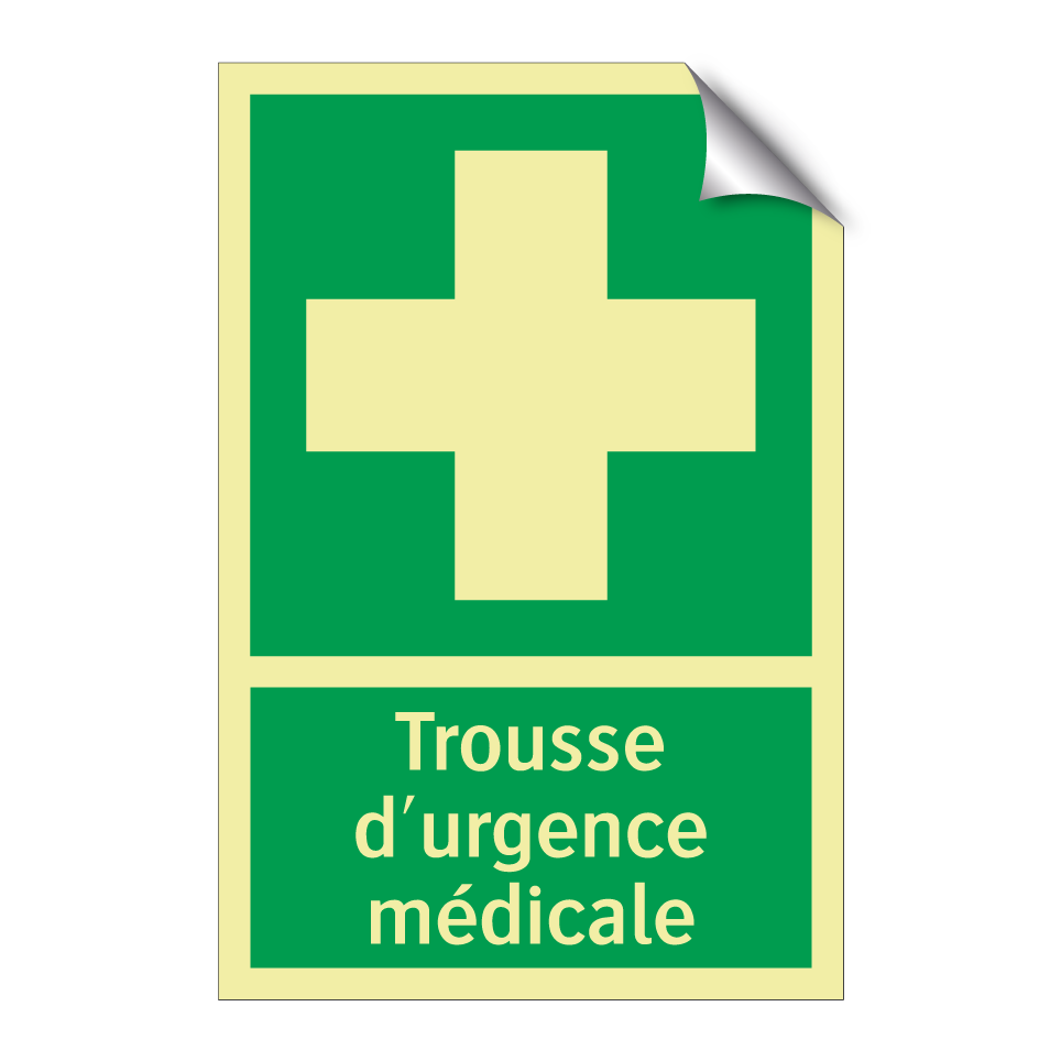 Trousse d'urgence médicale