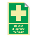 Trousse d'urgence médicale