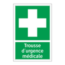 Trousse d'urgence médicale